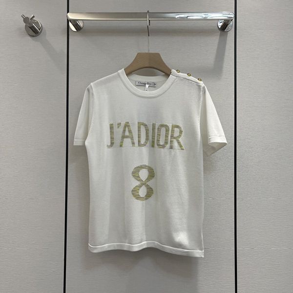 かっこ可愛い♡ ディオール ジャディオール ロゴ コットン tシャツ 偽物 deu18010